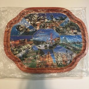 San Francisco Scenic Platter Brand New